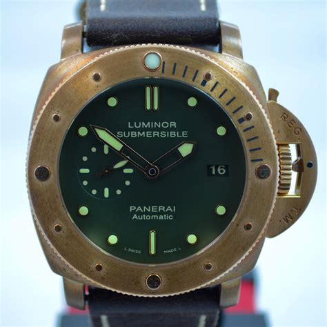 panerai luminor marina 1950 submersible bronzo automatic pam 382|Panerai Luminor Submersible 1950 Original Bronzo Panerai 382.